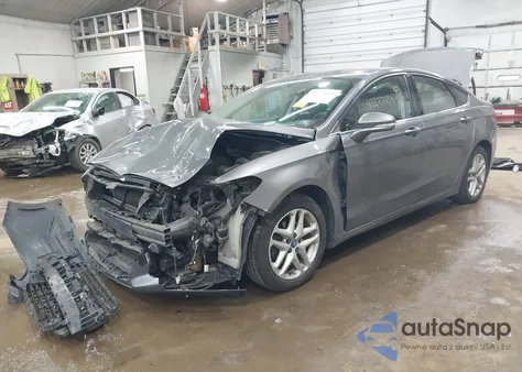 2014 Ford Fusion Se из США, поврежденный, VIN 3FA6P0H70ER204480